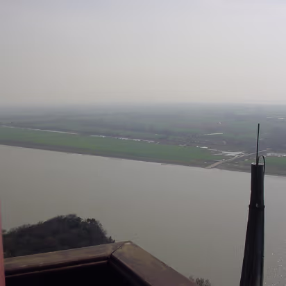 Caishi_Mar_2005-009 Looking north from the temple.