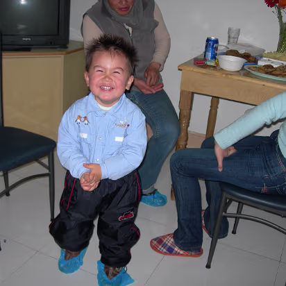 Christmas_2005-004 Ben's a happy boy. Aren't we all on Christmas?