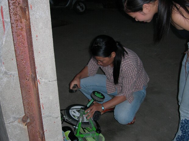 National Day 2005 Taking it easy on a holiday.