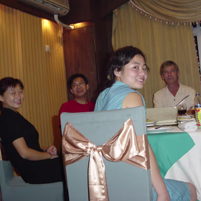 Goose_Dinner The English teachers took me to eat the first day I was there. The goose was my favorite after this night!