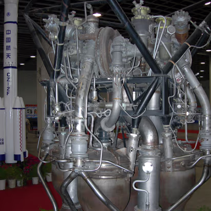 Space_Exhibit-004 A rocket engine