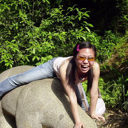 Zoo-011 'Bear'back riding. Having a little fun.