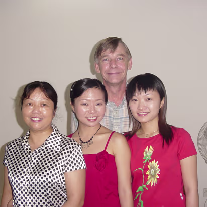 Wedding-Day-14 With Hefei Aunt and cousin.