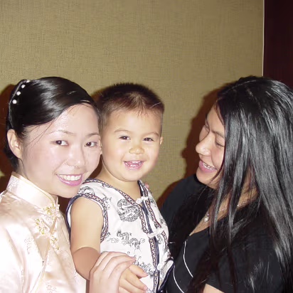 Wedding-Dinner-36 Hanhan, Benjamin, and Xiaohua.