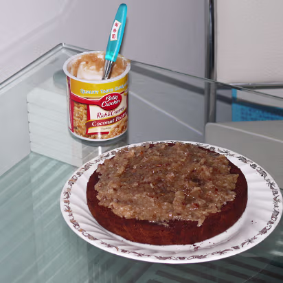 Gary's-50th-Birthday-02 The cake is halfway there, just waiting on my EZBake oven to finish the second layer.