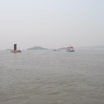 Turtle-Head-Island-03 A view from our boat to a small island on the way to the main island.
