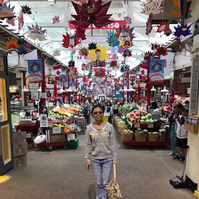 IMG_0112 Oldest city market in Canada. So, we visited and had swell coffee.