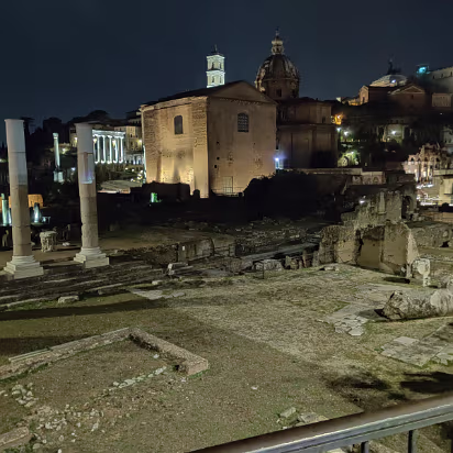 Italy-018 Roman Forum, right outside our hotel!