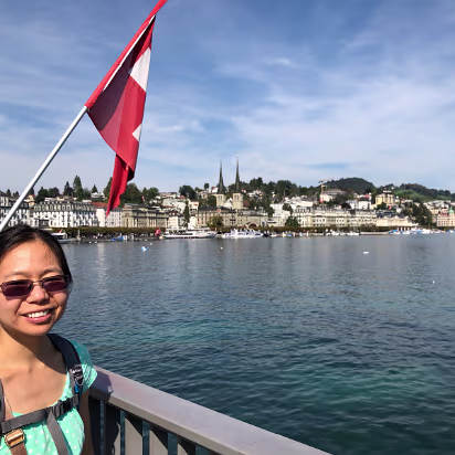 Switzerland-011 Along Lake Lucerne. Just a beautiful day and the sights were stunning.
