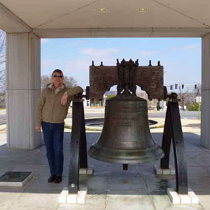 Little_Rock_Trip_2011-006 Replica of the Liberty Bell.