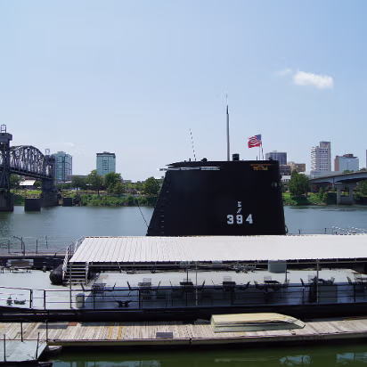 Maritime_Museum-005 USS Razorback at dock.