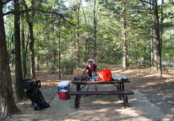 Petit Jean Camping Petit Jean Camping Petit Jean is the best state park in Arkansas for hiking and camping.