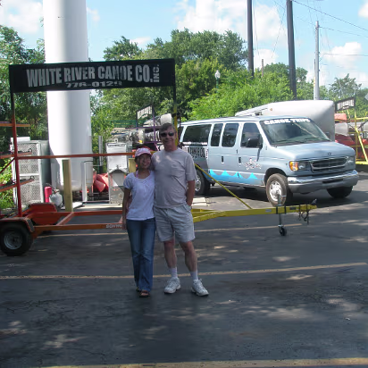 Family_Fun_Day-021 Gary & Hanhan go canoeing.