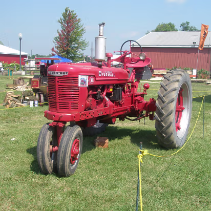 Indiana_State_Fair-024 Old tractor.