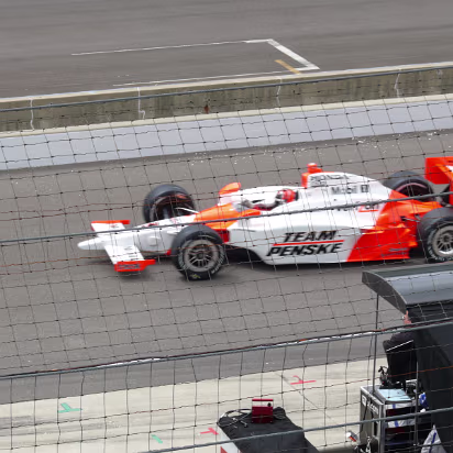 Indy_Pole_Day_2009-025 One of two Team Penske cars, this one would be the Pole sitter.