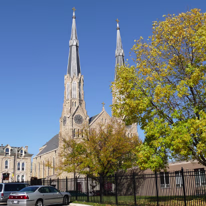 Fall_Color-001 Cathedral and Bishop's Home.