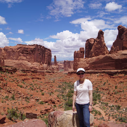 Arches_NP-020 Park Avenue, a favorite view and picture.