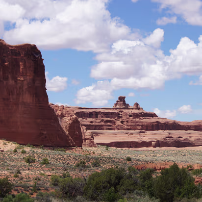 Arches_NP-031 This is supposed to look like a ram (sheep)