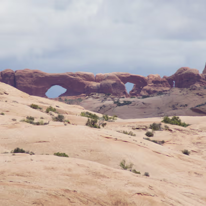 Arches_NP-037 This is 'The Windows' area of the park.