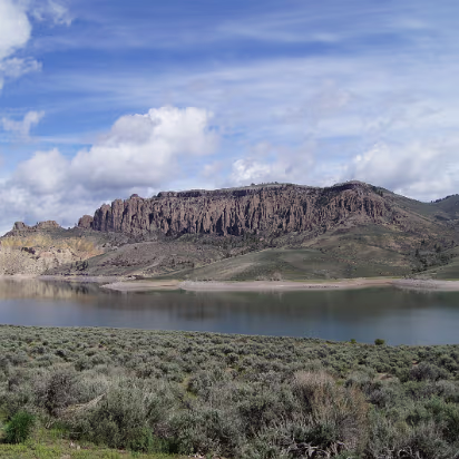 Black_Canyon_of_the_Gunnison_NP-006 A gorgeous scene along the way to the park. Dillion's Pinnacle.