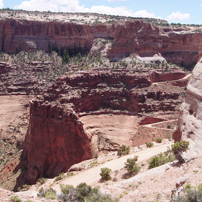 Canyonlands_NP-010 Right in front of your eyes is 100s of millions of years of geology, layer after layer.