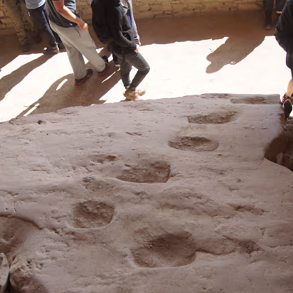 Mesa_Verde_NP-030 Good shot of a hand to toe trail. Indian highway in their time.