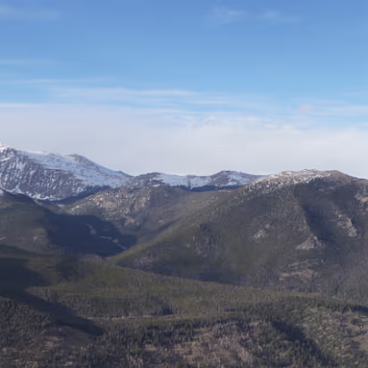 Rocky_Mountain_NP-044 Looking for the Silver Bullet train to come by.