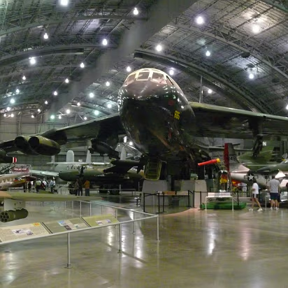 Air_Force_Museum-006 A BUFF (Big Ugly Fat Fuc*er) B-52.
