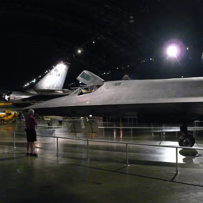 Air_Force_Museum-013 SR-71, still the fastest, highest plane on Earth.