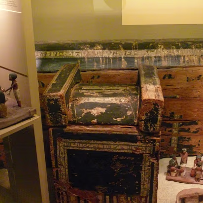 Chicago_Jul-_08-040 Various items recovered from a tomb in the pyramids.