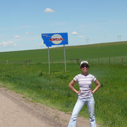 Custer-016 Montana! At last, the Yellowstone state!