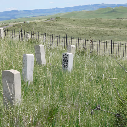 Custer-032 The black stone is Custer's.