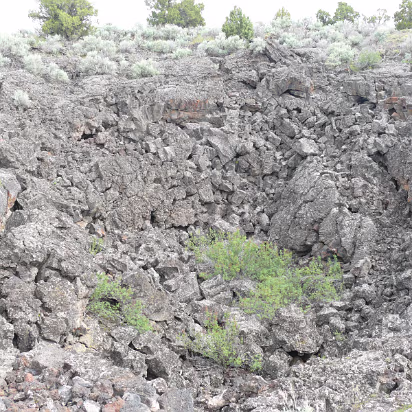 Area-004 Lava area called Hell's Half Acre. This is a rest stop in Idaho.