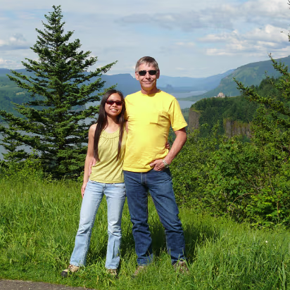 Mountain-031 Enjoying a rare sunny day in the Portland area.