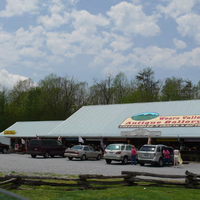 Tennessee-005 One of many antique shops in the area.